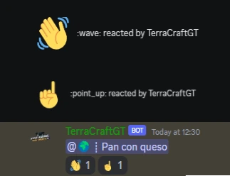 reaction message image